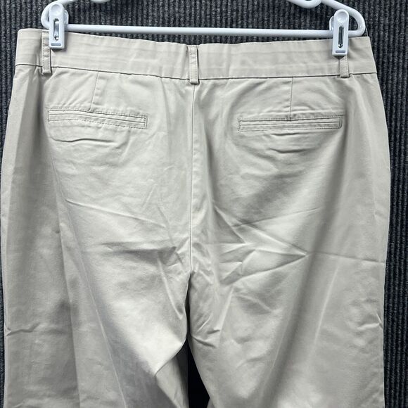 DOCKERS Khaki Pants Womens 16 Medium Beige Tan Casual Work Dressy College School - Picture 8 of 16